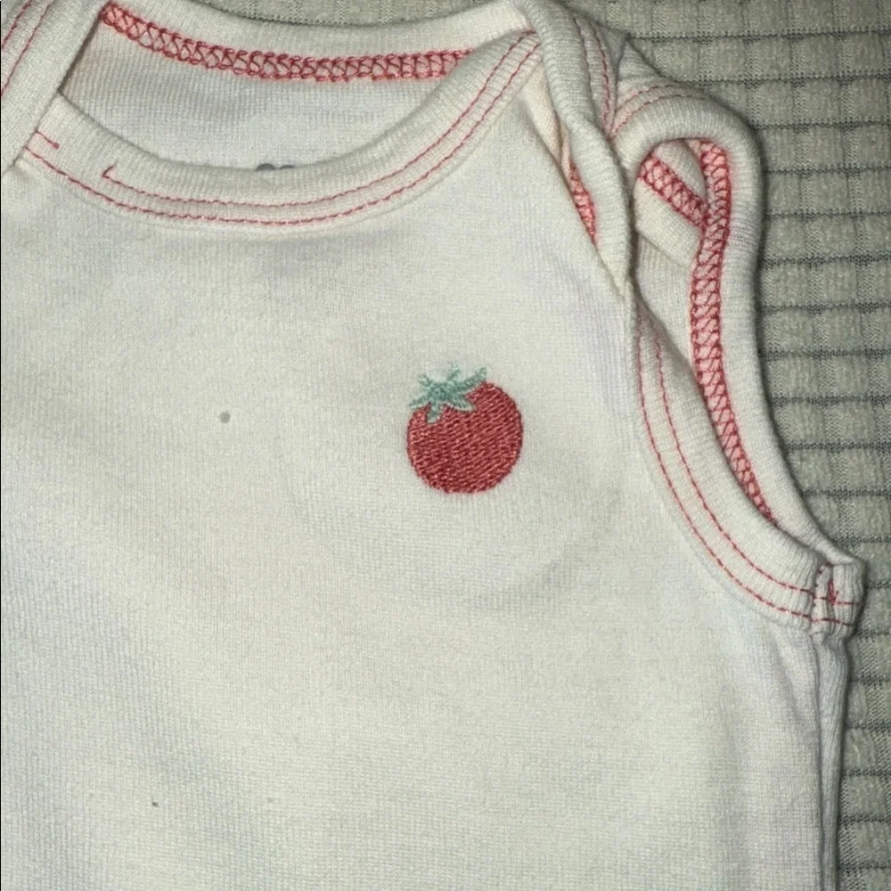Carter's White printed and embroidered Bodysuits Set - Picture 8 of 17
